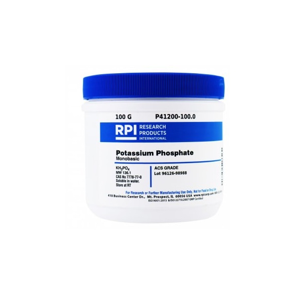 Potassium Phosphate, Monobasic, ACS Grade, 100 G